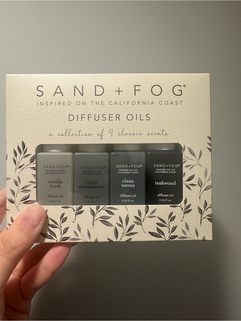 SAND+FOG Diffuser Oils Set - Neutral Beige & Black